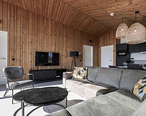 Terrace and living room of House in Wissenkerke, located in Wissenkerke, North Beveland, Zeeland.