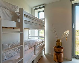 Children's room with bunk beds in Holiday home in Wissenkerke, Noord-Beveland, Zeeland.