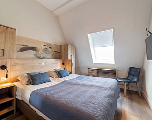 Comfortabele slaapkamer in Appartement Ganuenta, Colijnsplaat, Noord-Beveland, Zeeland.