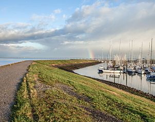 Uitzicht op de natuur rondom Appartement Ganuenta, Colijnsplaat, Noord-Beveland, Zeeland.