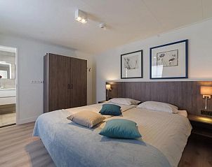 Comfortabele slaapkamer in Coast Calm 71 vakantiehuis, Colijnsplaat.