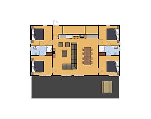 Guest house 590310 - Holiday property Noord-Beveland - Bungalow de Bevelander