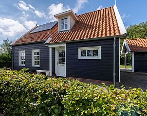 Front of Groeneweg 4 | Lndliches Ferienhaus in Kamperland, umgeben von Grn, Noord-Beveland, Zeeland.