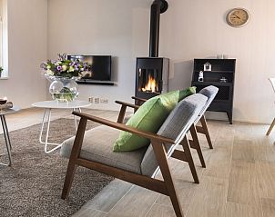 Gemtliches Wohnzimmer in Groeneweg 4 | Lndliches Ferienhaus, Kamperland, mit Kamin, Noord-Beveland, Zeeland.