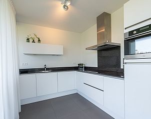 Stijlvolle keuken van Duinvallei 19 vakantiehuis in Kamperland met moderne apparatuur