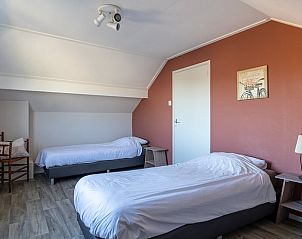 Gezellige tweepersoonskamer in Vakantiehuisje in Kamperland, Noord-Beveland, Zeeland.