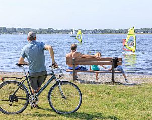 Blick auf das Wasser auf dem Wohnmobilstellplatz RCN de Schotsman in Kamperland, Zeeland, mit Freizeitaktivitten und schner Natur.