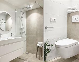 Gerumiges Badezimmer mit Dusche im Ferienhaus VZ1178 in Kamperland, ideal zum Entspannen.