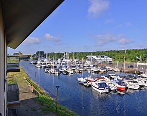 Blick auf den Jachthafen von VZ2342 Wohnung in Kamperland, Noord-Beveland, Zeeland.