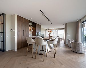 Essbar in der offenen Kche des Penthouse Veerweg 173, Kamperland, Ferienhaus in Port Elisabeth, Zeeland.