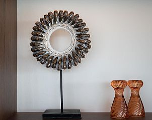 Dekorative Accessoires im Penthouse Veerweg 173, Kamperland, Ferienhaus in Port Elisabeth, Zeeland.