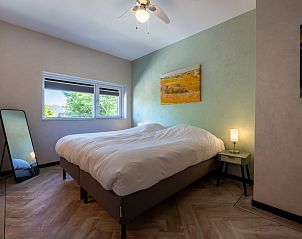 Attractive bedroom in Veerweg 163 vacation home, Port Elisabeth, Kamperland, Noord-Beveland, Zeeland.