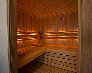 Gezellige sauna in vakantiehuis Zandbank 21 | De Groote Duynen, Kamperland, Noord-Beveland.