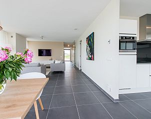 Moderne keuken in vakantiehuis Zandbank 18 | De Groote Duynen, Kamperland, Zeeland.