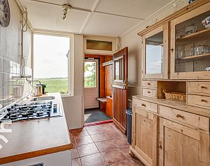 Tuin van vakantiehuis ZE1136 in Kamperland, Zeeland, met groene omgeving.