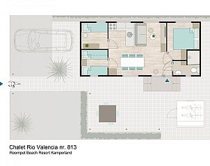 Verblijf 5903543 - Vakantiewoning Noord-Beveland - Vakantiehuis RBR 813 - Beach Resort Kamperland