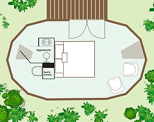 Guest house 590603 - Holiday property Noord-Beveland - Huisje in Kats