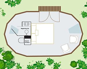 Guest house 590605 - Holiday property Noord-Beveland - Vakantiehuisje in Kats