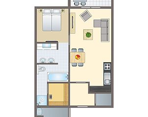 Guest house 6004105 - Bungalow Schouwen-Duiveland - Resort Haamstede | 2-persoons bungalow | 2AL