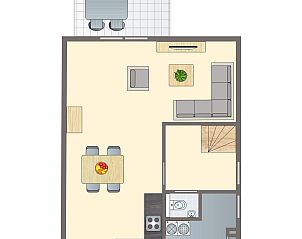 Guest house 6004107 - Bungalow Schouwen-Duiveland - Resort Haamstede | 4-persoons bungalow | 4BL2