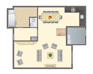 Unterkunft 6004127 - Bungalow Schouwen-Duiveland - Duinpark 't Hof van Haamstede | 10-persoons bungalow | 10F