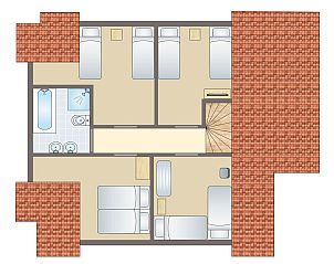 Guest house 6004135 - Bungalow Schouwen-Duiveland - Duinpark 't Hof van Haamstede | 8-persoons bungalow | 8EL1