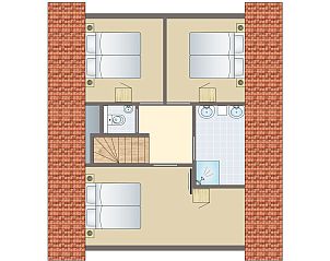 Guest house 6004138 - Bungalow Schouwen-Duiveland - Resort Haamstede | 8-persoons bungalow | 8E