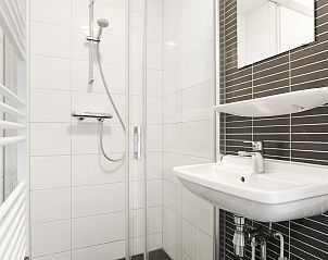 Plattegrond van de bovenverdieping in Villapark Livingstone 6-persoons vakantiehuis in Schouwen-Duiveland.