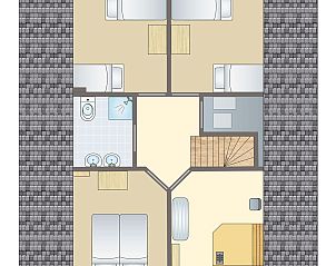 Guest house 600429 - Bungalow Schouwen-Duiveland - Duinpark 't Hof van Haamstede | 6-persoons bungalow | 6DL