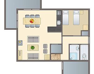 Guest house 600439 - Bungalow Schouwen-Duiveland - Villapark Livingstone | 6-persoons villa | 6C1