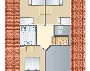 Guest house 600460 - Bungalow Schouwen-Duiveland - Duinpark 't Hof van Haamstede | 6-persoons bungalow | 6D1