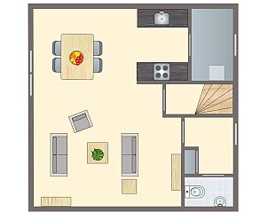Guest house 600462 - Bungalow Schouwen-Duiveland - Duinpark 't Hof van Haamstede | 4-persoons bungalow | 4BL