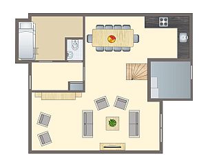 Guest house 600463 - Bungalow Schouwen-Duiveland - Duinpark 't Hof van Haamstede | 10-persoons bungalow | 10F