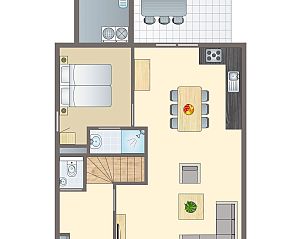 Guest house 600485 - Bungalow Schouwen-Duiveland - Resort Haamstede | 6-persoons bungalow | 6DL