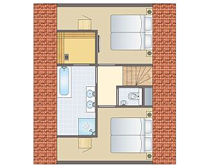 Guest house 600490 - Bungalow Schouwen-Duiveland - Resort Haamstede | 4-persoons bungalow | 4BL2
