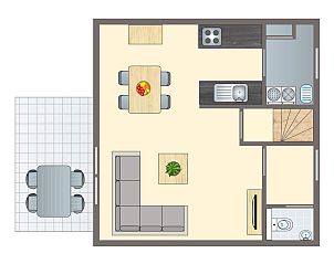 Guest house 600495 - Bungalow Schouwen-Duiveland - Resort Haamstede | 4-persoons bungalow | 4BL1