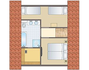 Guest house 600495 - Bungalow Schouwen-Duiveland - Resort Haamstede | 4-persoons bungalow | 4BL1