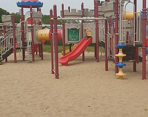 Child-friendly playground at VZ1012 Holiday chalet in Renesse, Schouwen-Duiveland, Zeeland.