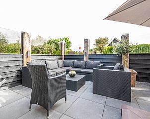 Welkomstbord bij vakantiehuis ZE1284 in Renesse, Schouwen-Duiveland, Zeeland.