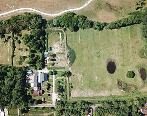 Aerial photo of Holiday home in Renesse and surroundings, located in the green Schouwen-Duiveland, Zeeland.