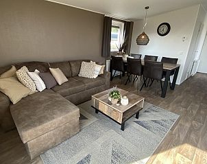 Cozy living room in VZ804 Holiday Chalet Arend 1833 Renesse, Zeeland