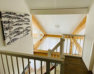 Dachgeschoss mit Dekoration in Ferienhaus Zonnedorp 29 Strandloper, Renesse, Zeeland.