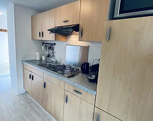 Praktische Kche in VZ809 Ferienhaus Renesse, ideal fr einen entspannten Urlaub in Zeeland.