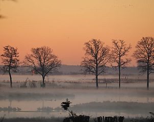 Breathtaking view at sunrise around Cottage in Renesse, vacation home in Schouwen-Duiveland.