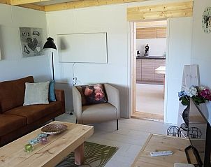 Cozy living room in Huisje in Renesse, a vacation home in beautiful Schouwen-Duiveland, Zeeland.