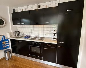 Compacte en functionele keuken in VZ735 Appartement Renesse, perfect voor een vakantie.
