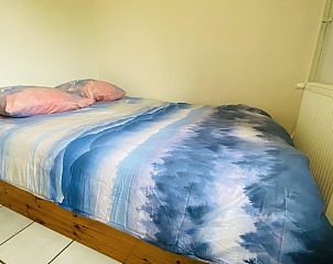 Gezellige slaapkamer in VZ182 Vakantiehuis Kerkwerve, Zeeland.