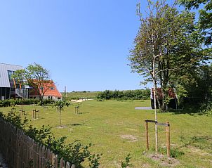 Uitgestrekte groene omgeving rondom Vakantiehuis Duinhuis 11 in Noordwelle, Schouwen-Duiveland, perfect voor wandelingen.