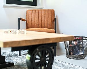 Moderne zithoek in Vakantiehuis in Noordwelle, Zeeland.