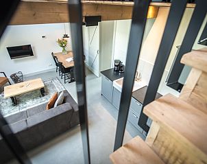 Uitzicht vanuit de woonkamer in Vakantiehuis in Noordwelle, Zeeland.